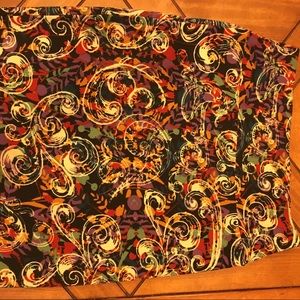 Paisley pencil skirt